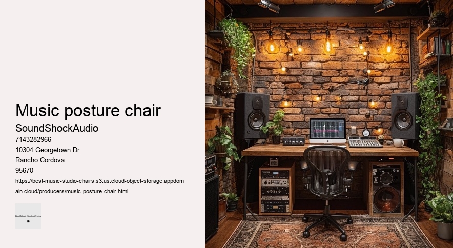 music posture chair